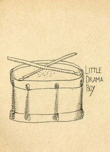 lea_illustration_weihnachtskarte_bruder_little_drama_boy_ink